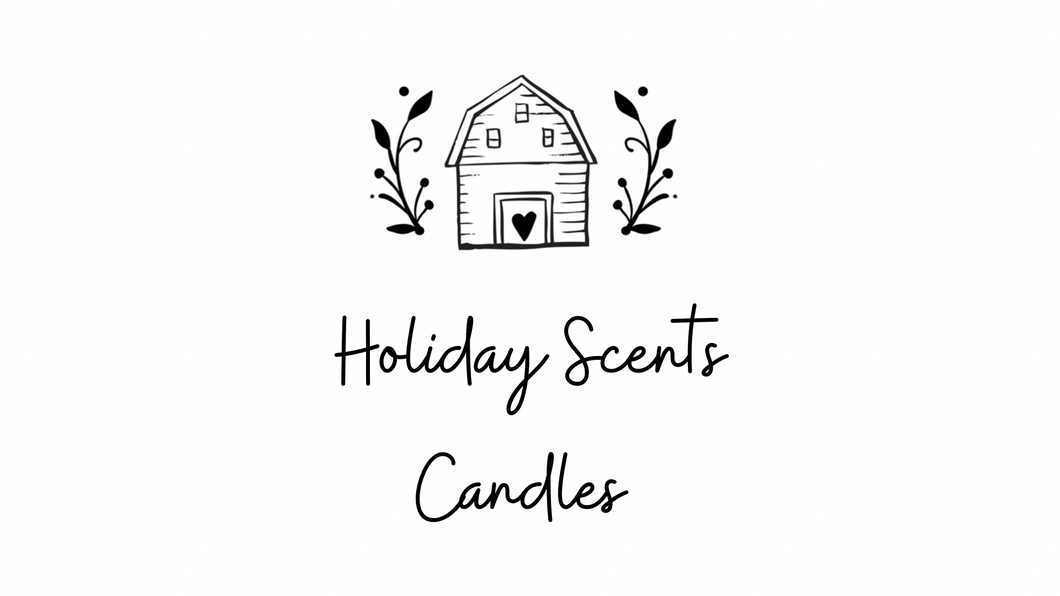 Candles - Holiday Scents